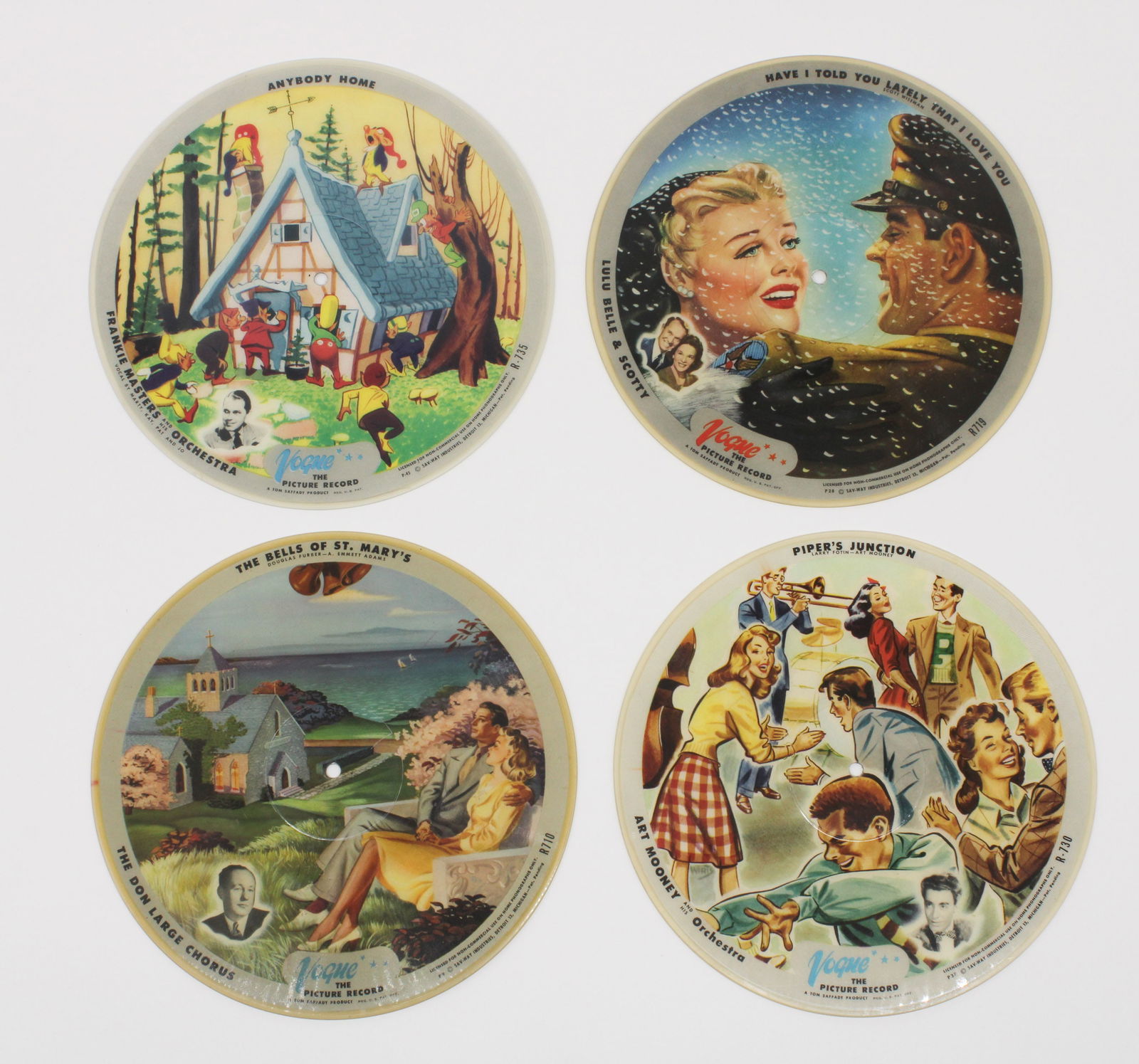 Vogue Picture Records, Group of 4 (1 of 8)