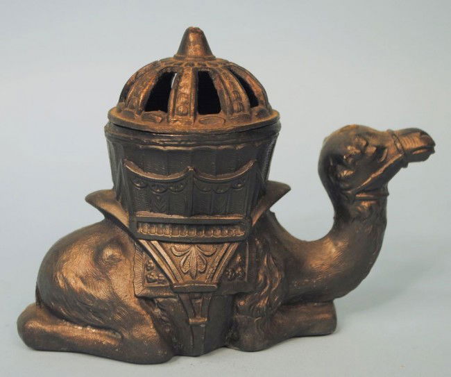 Vantines Art Deco 1204 Camel Incense Burner