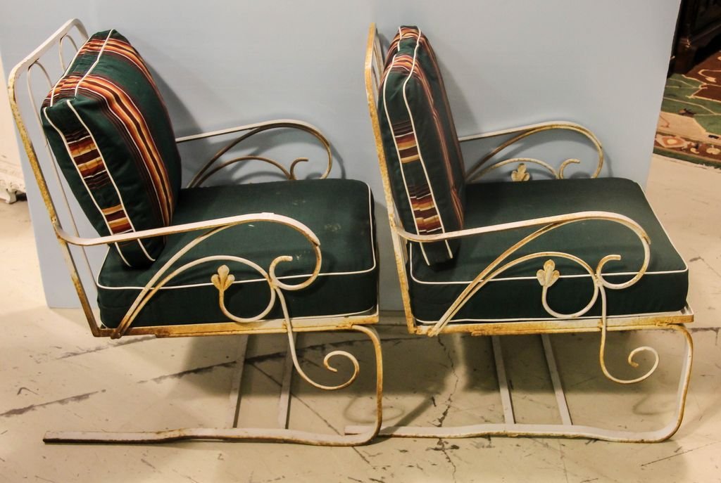 Pair of Wrought Iron Chairs (1 of 1)