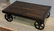 Wood and Metal Industrial Cart - 2