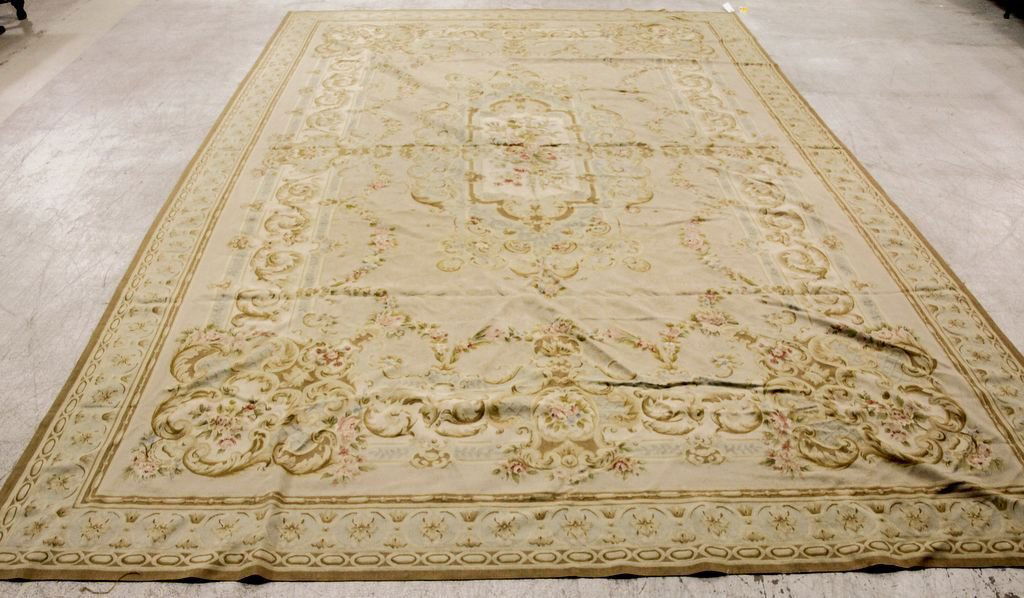 Needlepoint Aubusson Rug (1 of 3)