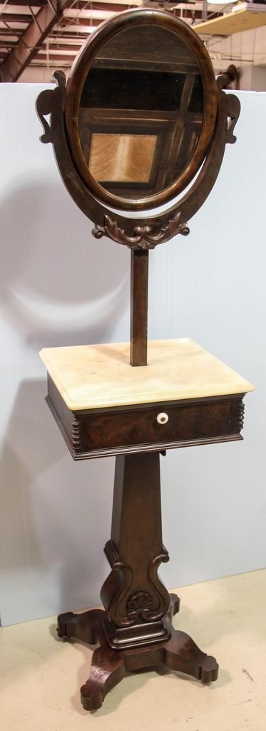 Mahogany Empire Shaving Stand (1 of 3)