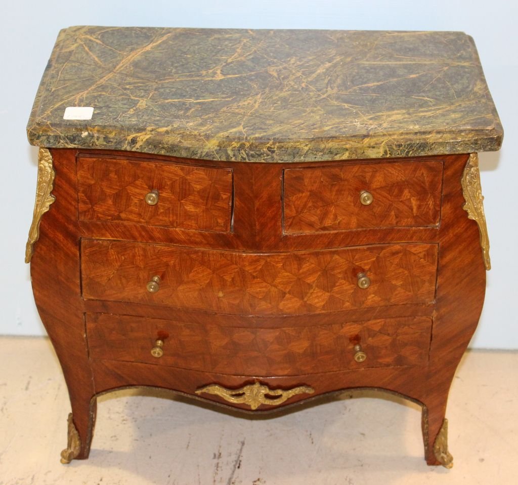 Miniature French Commode with Marble Top (1 of 1)