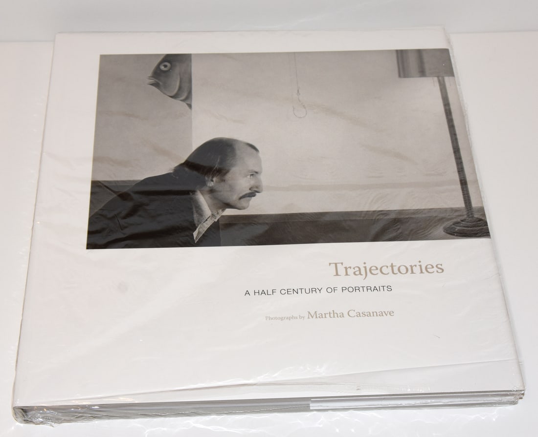 Martha Casanave Signed (1946 -) Trajectories - A Half-Century of Portraits 1st Ed: Hardcover, 184 pages Signed by the photographer/author "For me, photography is more like poetry than prose: scraps of information are there, which the individual viewer can piece together into some ki