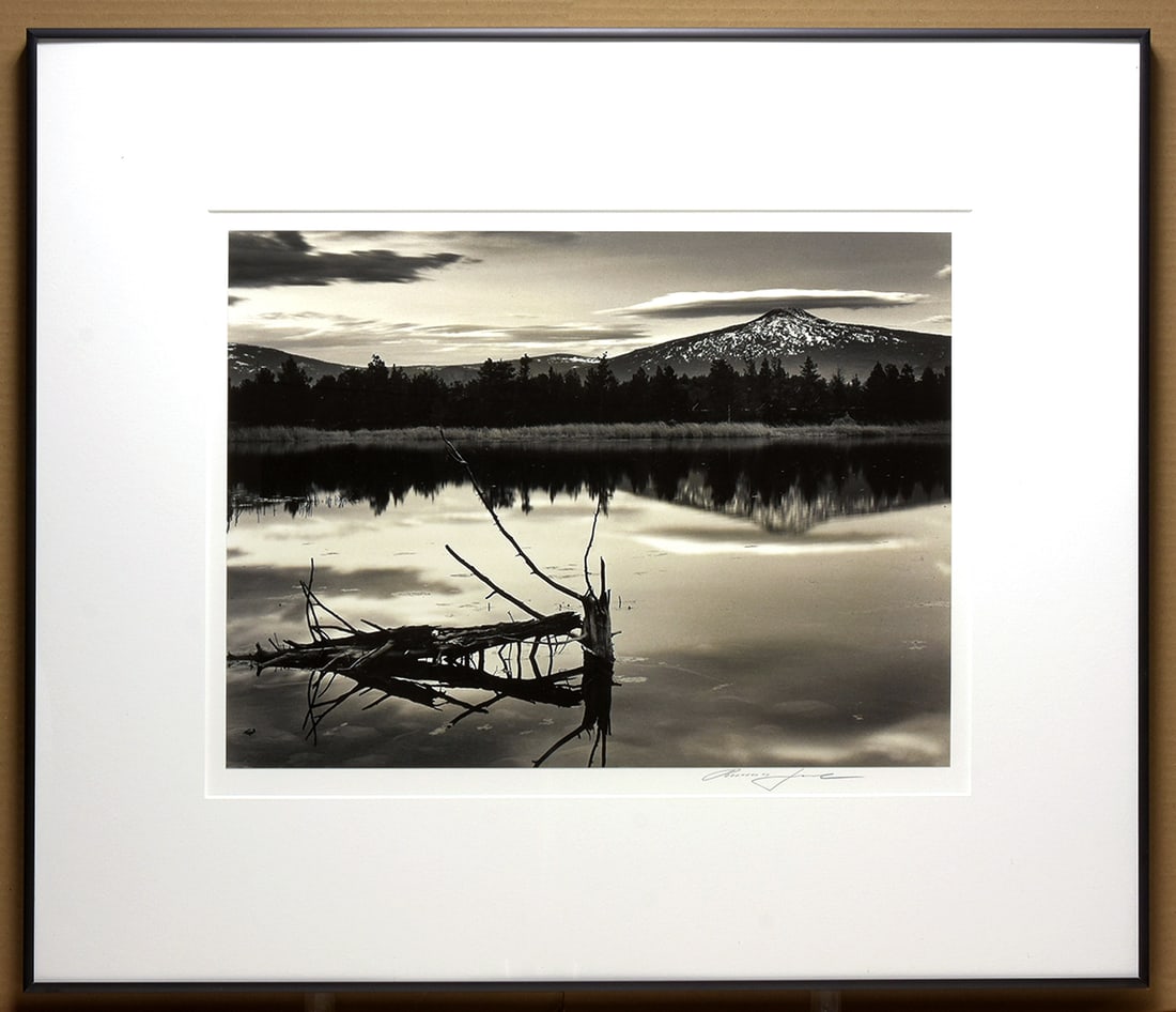 Roman Loranc  (1956 - ) Signed 2008 Landing on Mount Shasta 14"x18.25" Photograph #1/40 (1 of 3)