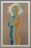 Richard Avedon (1923 - 2004) 1996/1997 Kate Moss 12.75"x7.5" Off-Set Lithographic Print
