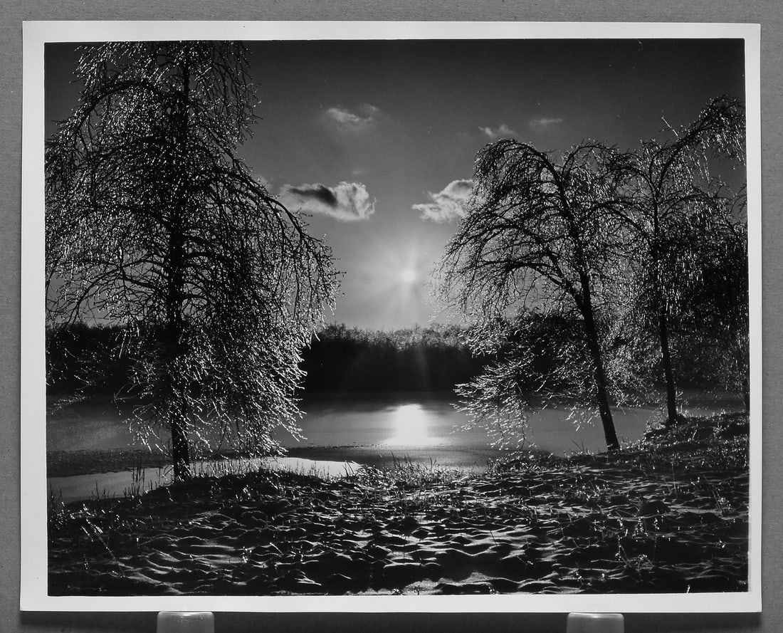 Richard Yee - Zhao Xianzao (1936 - ) Signed Four 8"x10" Photographs from 1959 to 1966: (4) Gelatin Silver Photographs Signed, titled, and dated on the back. A larger variant of the Alaskan Symphony, 1959 photograph shown here sold at auction in 2007 for over $1,200.00!! This listing is 