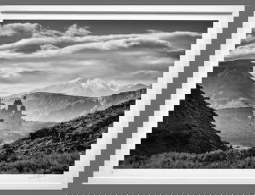 Huntington Witherill (1949 - ) Signed 2014 Fisher Tower - Utah 10"x14" Photograph # 1 of 50 (1 of 3)