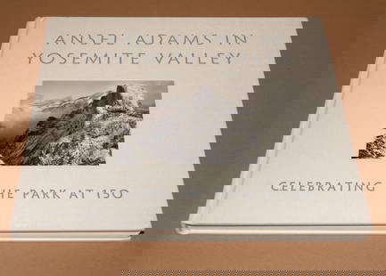 Ansel Adams 2014 Ansel Adams in Yosemite Valley: Celebrating the Park at 150 - Hardcover: Hardcover, 204 Pages,12"x14" A magnificent deluxe, oversized book timed for the 150th anniversary of Abraham Lincoln's signing of the Yosemite Grant, an event that laid the groundwork for the National