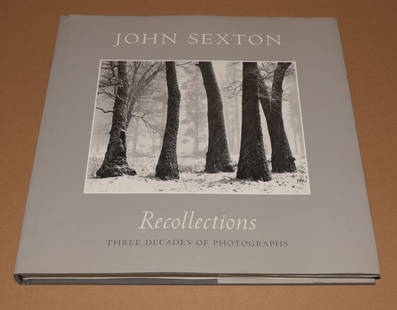 John Sexton (1953 - ) Signed "For Pete" 2006 Recollections - Hardcover - First Edition: If your name is "Pete" or if you know a "Pete", what a great gift it would be. Hardcover - First Edition 12"x12", 140 pages Recollections is a deeply personal and visually stunning collection of black