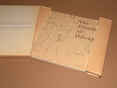 Ansel Adams - The Islands of Hawaii 1958 - First Edition - Rare with Original Packing Box: Original packaging, maybe viewed a few times since 1958 Softcover Center page features a breathtaking 28x11 panorama "Windward Oahu from the top of the Pali" An unusual Ansel Adams book exquisitely pr
