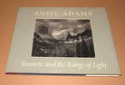 Ansel Adams Signed 1979 Yosemite and the Range of Light - Hardcover - First Printing!!