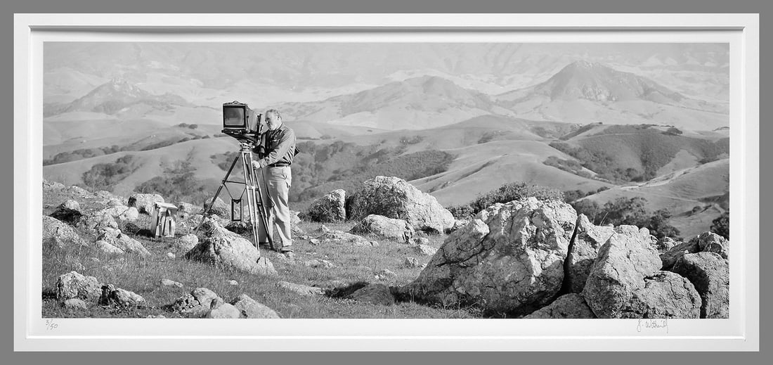 Huntington Witherill (1949 - ) Signed 1986 Morley Baer See Canyon San Luis Obispo 8"x20" Photograph (1 of 3)