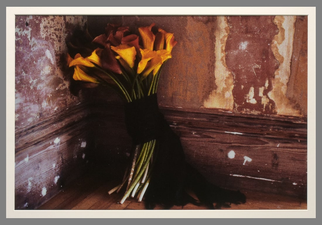 Debra Heimerdinger Signed 1992 Callas with Sash 13"x19" Cibachrome Photograph # 2/30 (1 of 3)