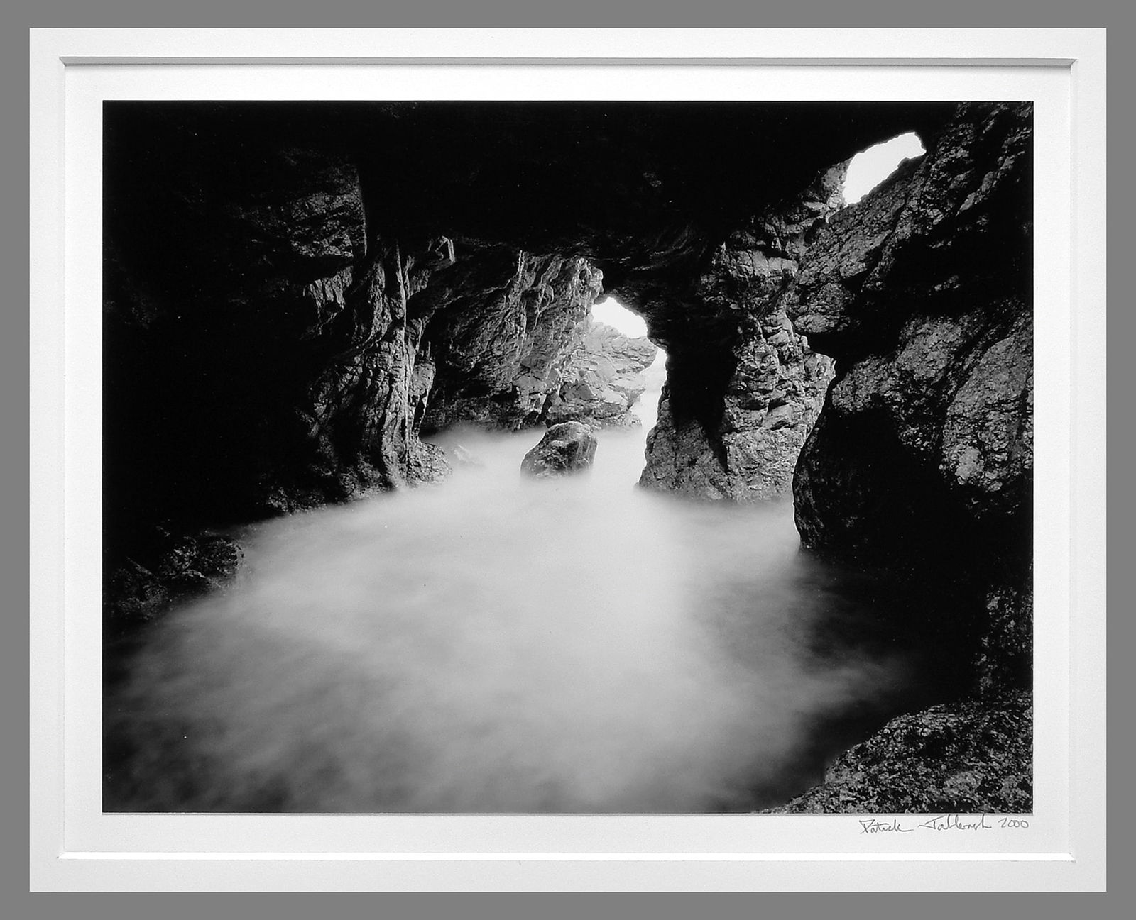 Patrick Jablonski (1963 - ) Signed 2000 Sea Cave 7.5"x9.5" Photograph (1 of 3)