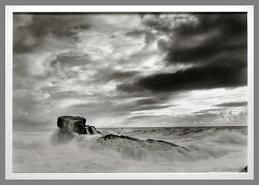 Brad Cole (1957 - ) Signed 1989 Numina II Seascape 13"x18.5" Photograph #5/30 - Classic Cole!!