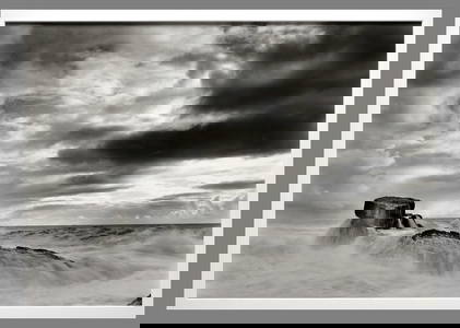 Brad Cole (1957 - ) Signed 1989 Numina II Seascape 13"x18.5" Photograph #5/30 - Classic Cole!!