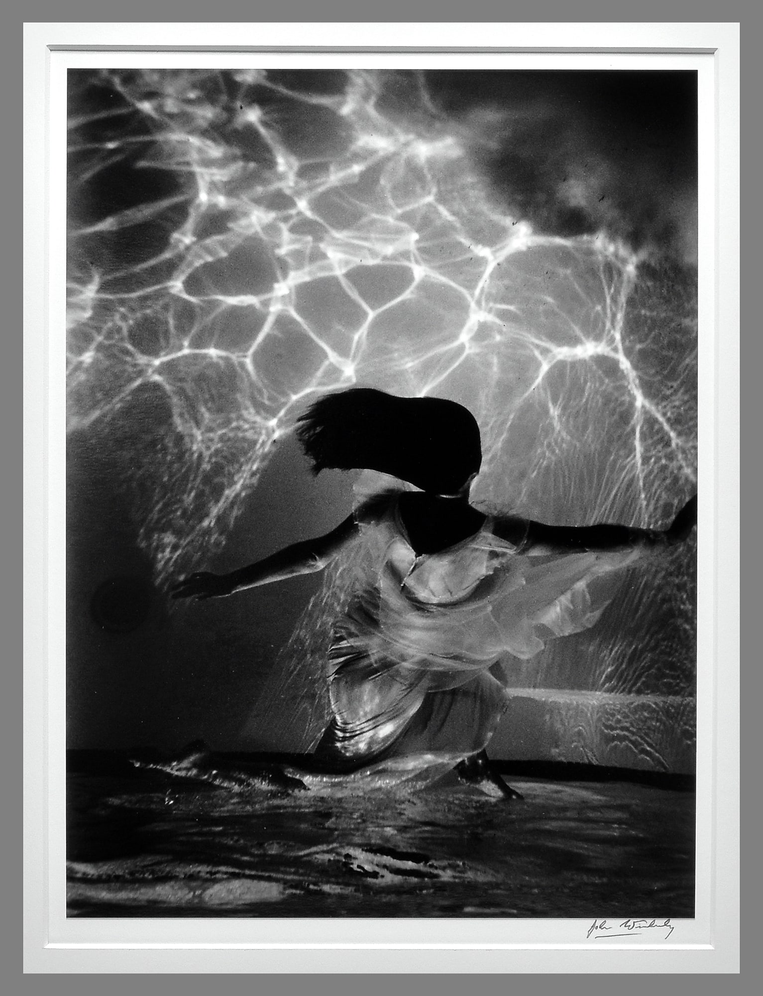 John Wimberley (1944 - ) Signed 1981 The Gift of Power 13"x10" Photograph - Stunning Image!! (1 of 3)