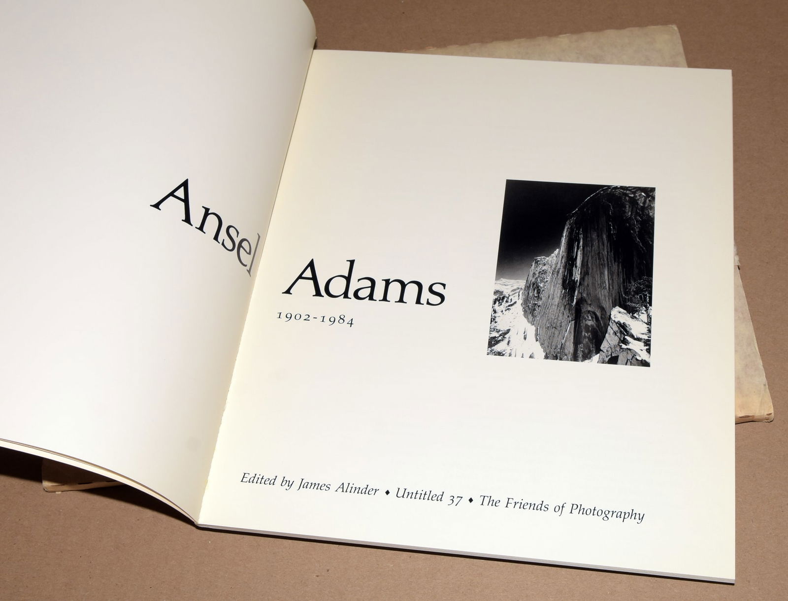 Ansel Adams (1902 - 1984)  Untitled 37 "The Friends of Photography" First Edition 1984 - Like New!! (1 of 5)