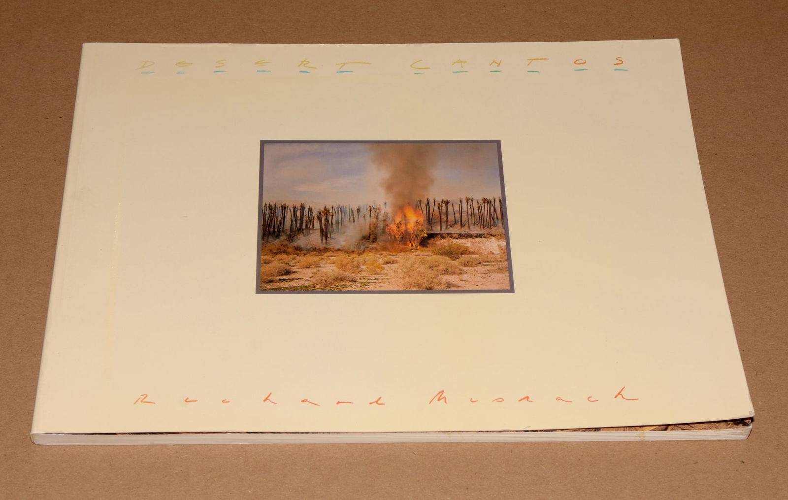 Richard Misrach (1949 - ) 1987 Desert Cantos - 106 Page Catalog -  Paperback (1 of 3)