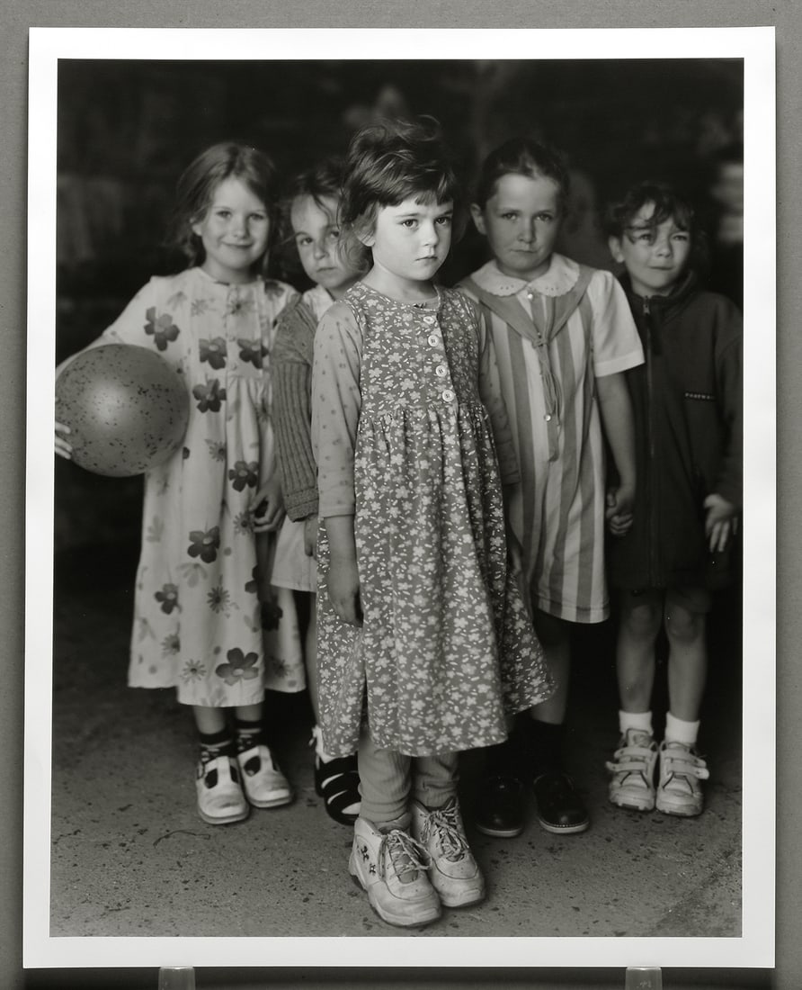 Jock Sturges (1947 - ) Signed 1998 Scoil Mhuire, County Galway, Ireland 16"x20" Photograph A/P #2/4: Very rare!! Gelatin silver photograph Signed on the back with edition # and titled, as shown Printed on 16"x20 paper, image is slightly smaller Jock Sturges was born in New York City. From 1966 to 197