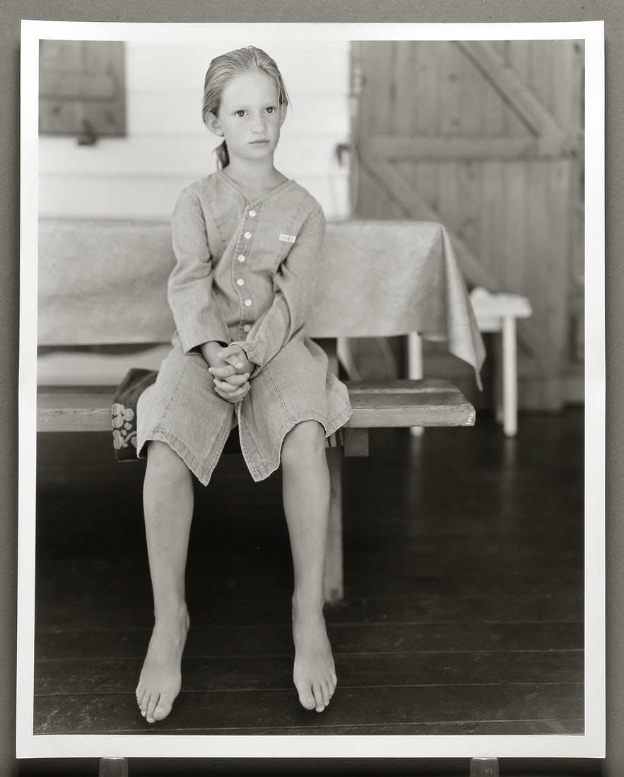 Jock Sturges (1947 - ) Signed 1994 Eleonore, Montalivet, France 16"x20" Photograph # 1/40: Wow, this was over $1,000.00 retail 15 years ago!! Gelatin silver photograph Signed on the back with edition # and titled, as shown Printed on 16"x20 paper, image is slightly smaller Jock Sturges was