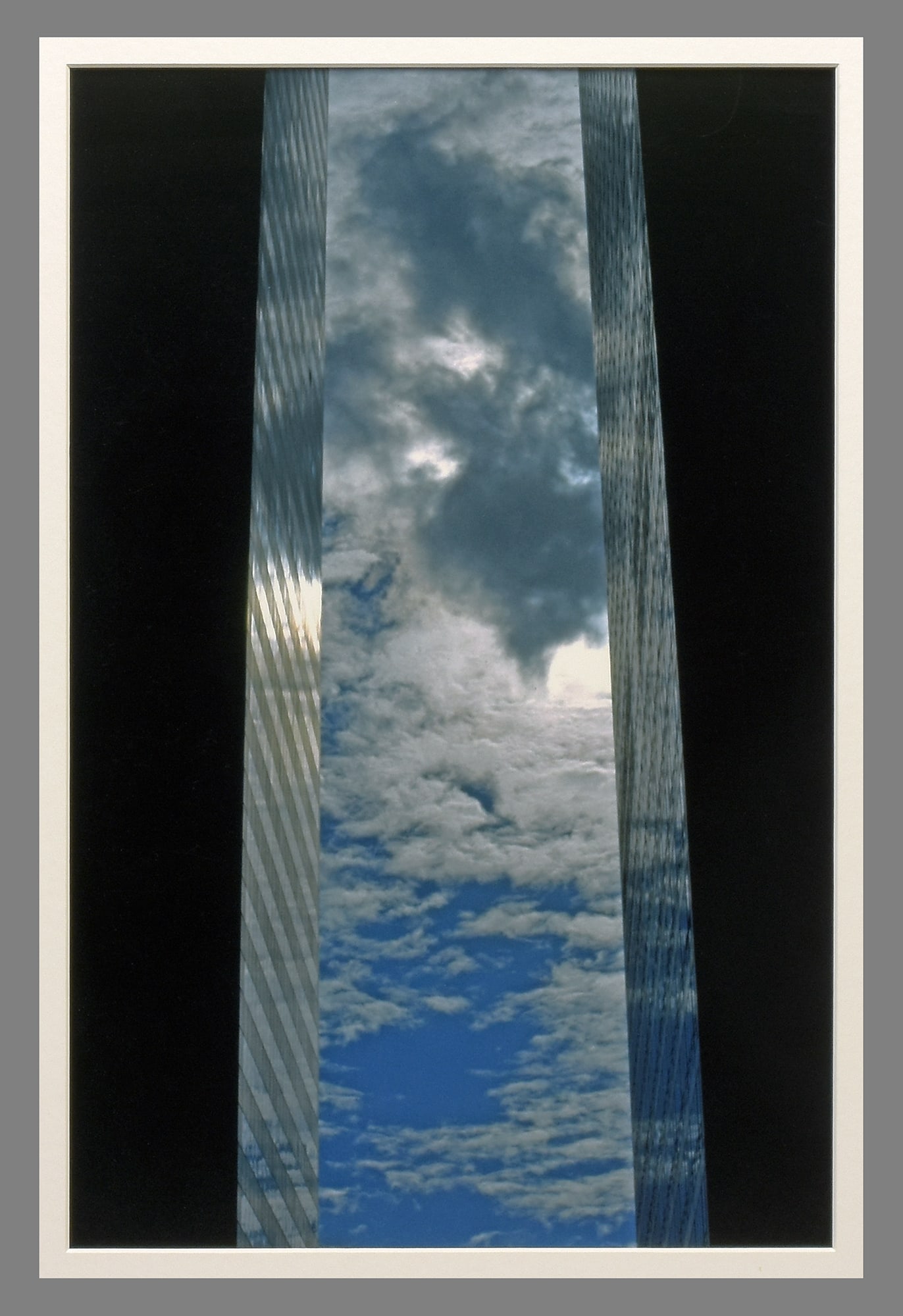 Lucien Clergue (1934-2014) Signed 1999 Wall Street Area (Twin Towers?) New York 14"x9" Photograph (1 of 3)