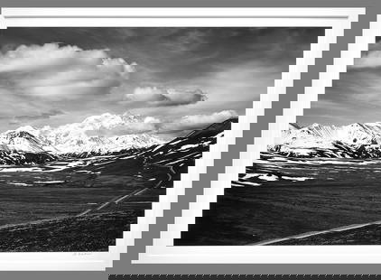Henry Gilpin (1922 - 2011) Signed 1967 Mount McKinley, Alaska 9.5"x13.5" Photograph: I've seen some of Gilpin's more famous images (like this one) with asking prices well over $2,000.00 in local galleries. Gelatin silver photograph Signed under the image, stamped on the back of the mo