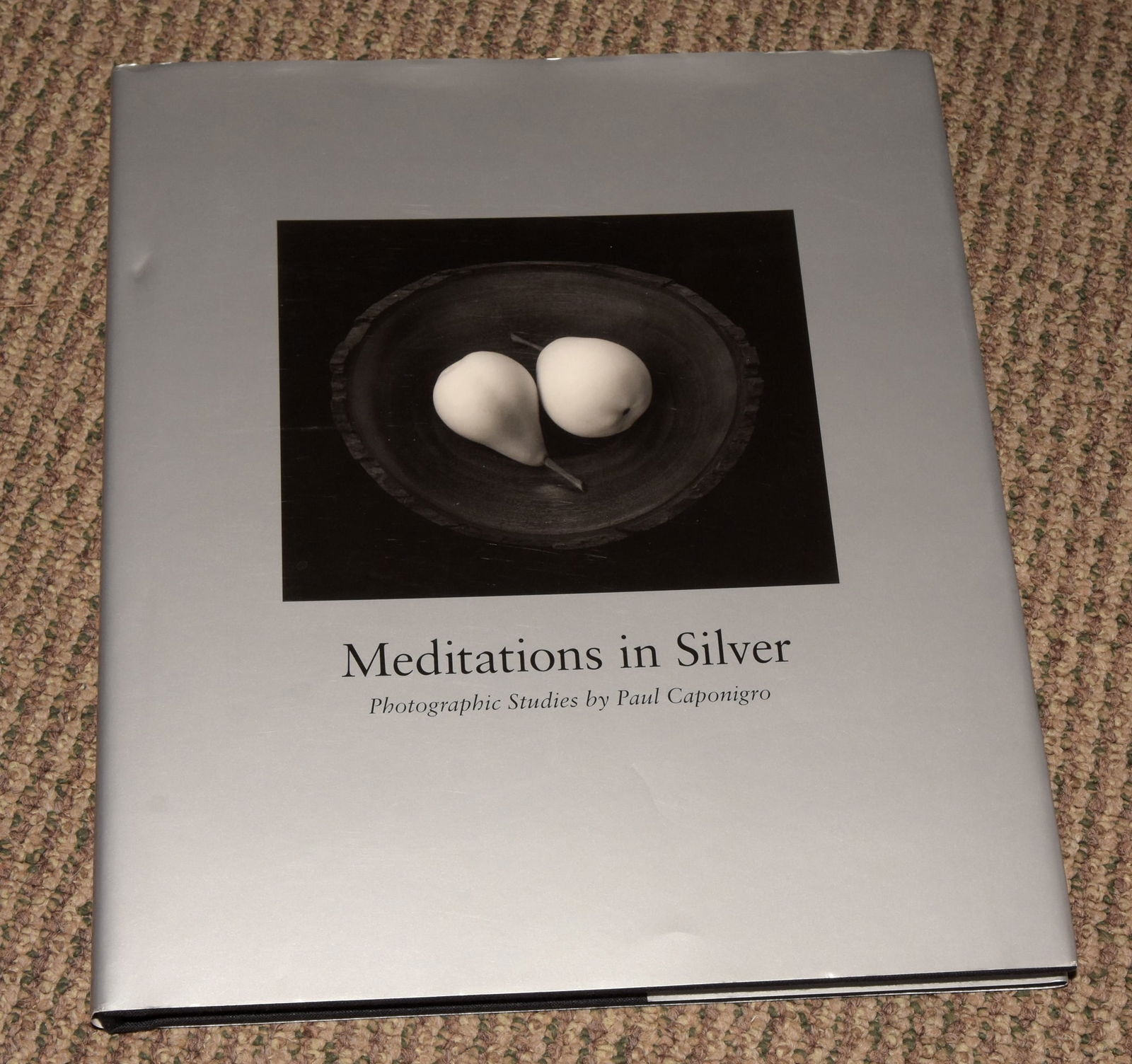 Paul Caponigro (1932 - 2024) Signed Love Brother Paul 2008 Meditations in Silver Hardcover (1 of 3)
