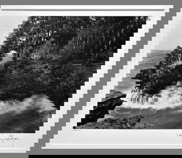 Kenny Rogers (1938 - 2020) Signed Lake Michigan 10.5"x13.75" Photograph Mentored by John Sexton: At the Julien*s 2022 Auction many of Kenny Rogers original photographs sold for over $600.00, some over $1,000.00!! juliensauctions.com/en/auctions/property-from-the-estate-of-kenny-rogers-437 Mentore