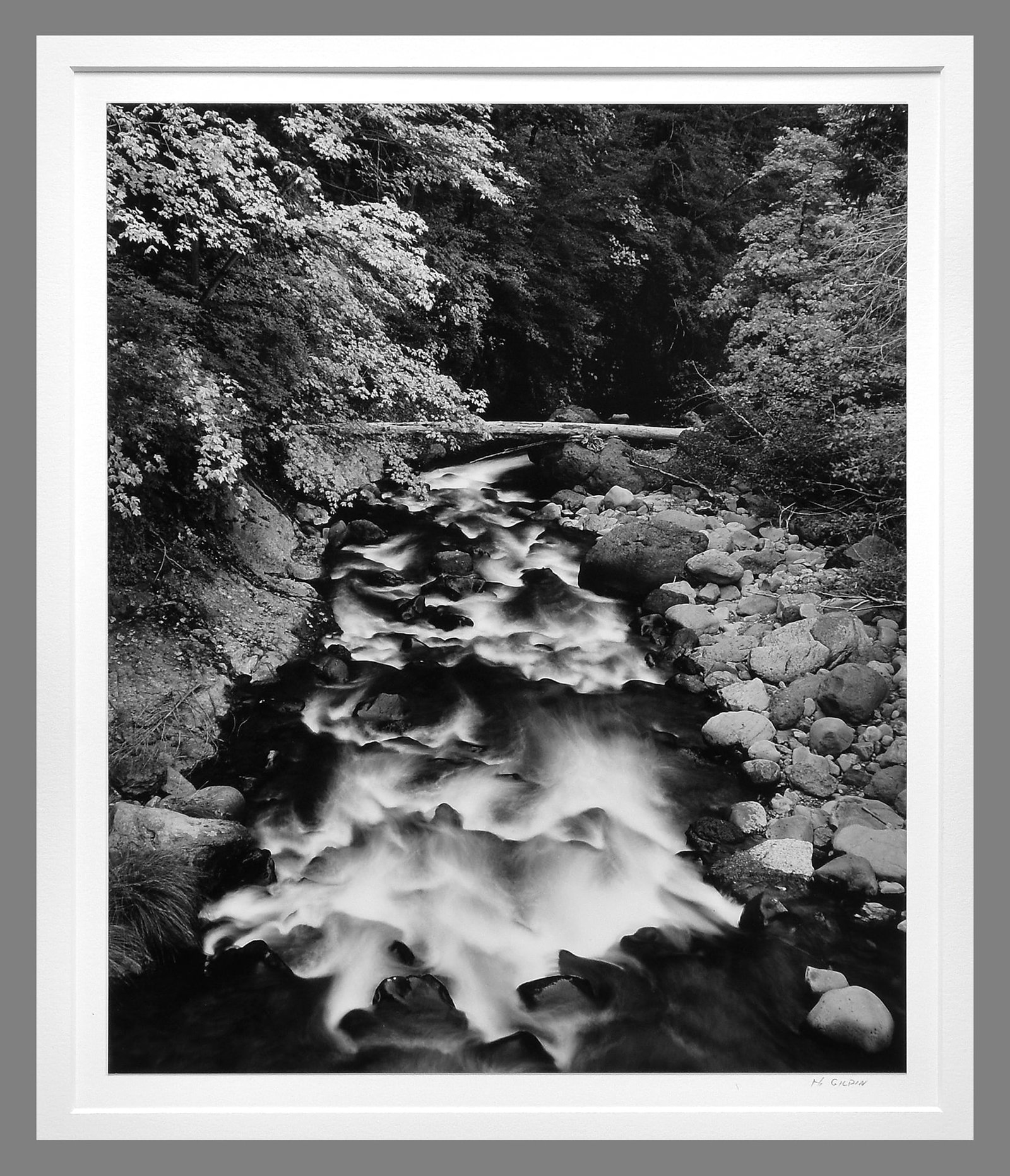 Henry Gilpin (1922 - 2011) Signed 1989 Deer Creek Yosemite 13"x10.5" Photograph Blue Chip Gilpin (1 of 3)
