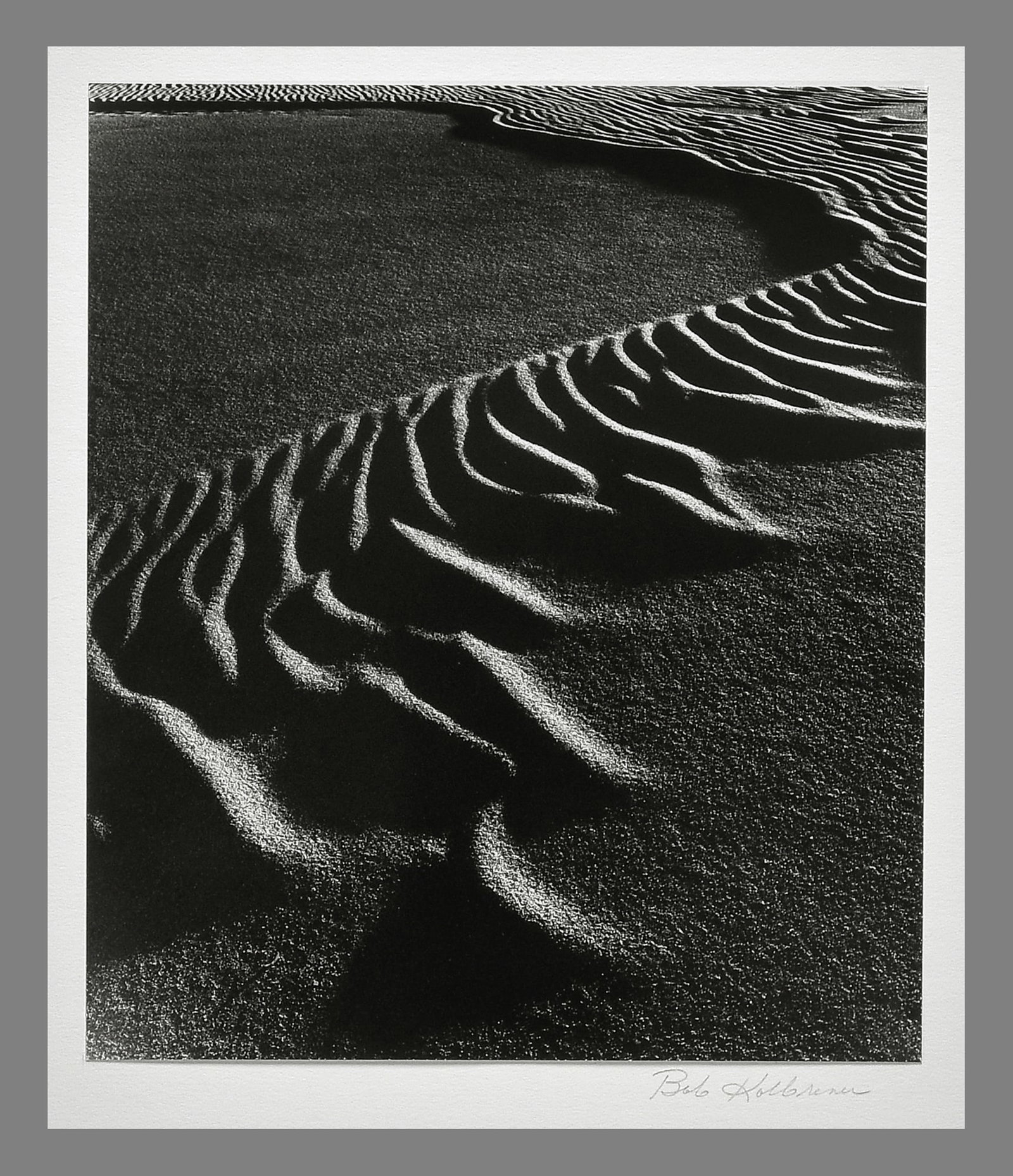 Bob Kolbrener (1942 - ) Signed Sand Dunes National Monument, Colorado 8.5"x7.5" Photograph (1 of 3)