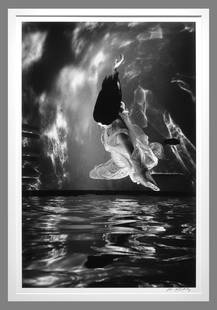 John Wimberley (1944 - ) Realization of Anima, 1981 19"x12.5" Photograph - Estate Collection: Over 80 sold!! Oversized John Wimberley Photograph!! Taken in 1981, printed in 2018 Gelatin silver photograph Signed under the image, stamped and titled on the back Mounted/matted to 22"x28" museum bo