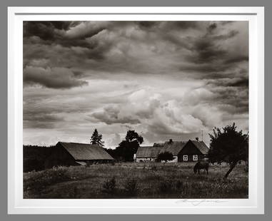 Roman Loranc (1956 - ) Signed 2004 Black Hancza 14.5"x18.5" Photograph - Estate Collection: Retired negative Priced at $4,000.00 or more on Roman's website Selling at reduced pricing and with no reserve as per the estate's request. Roman has stopped printing darkroom made photographs. Gelati
