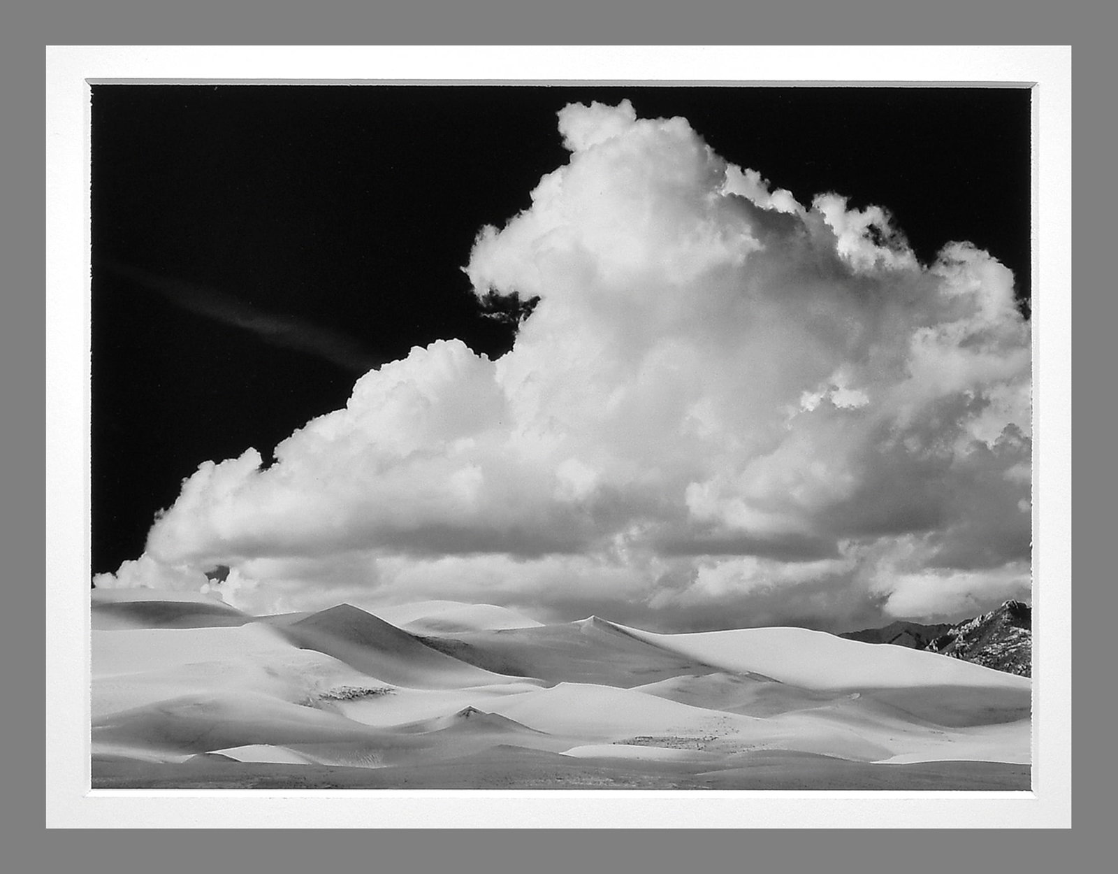 Huntington Witherill (1949 - ) Signed 1975 Great Sand Dunes, Colorado  7"x9.5" Photograph - Wow!! (1 of 3)