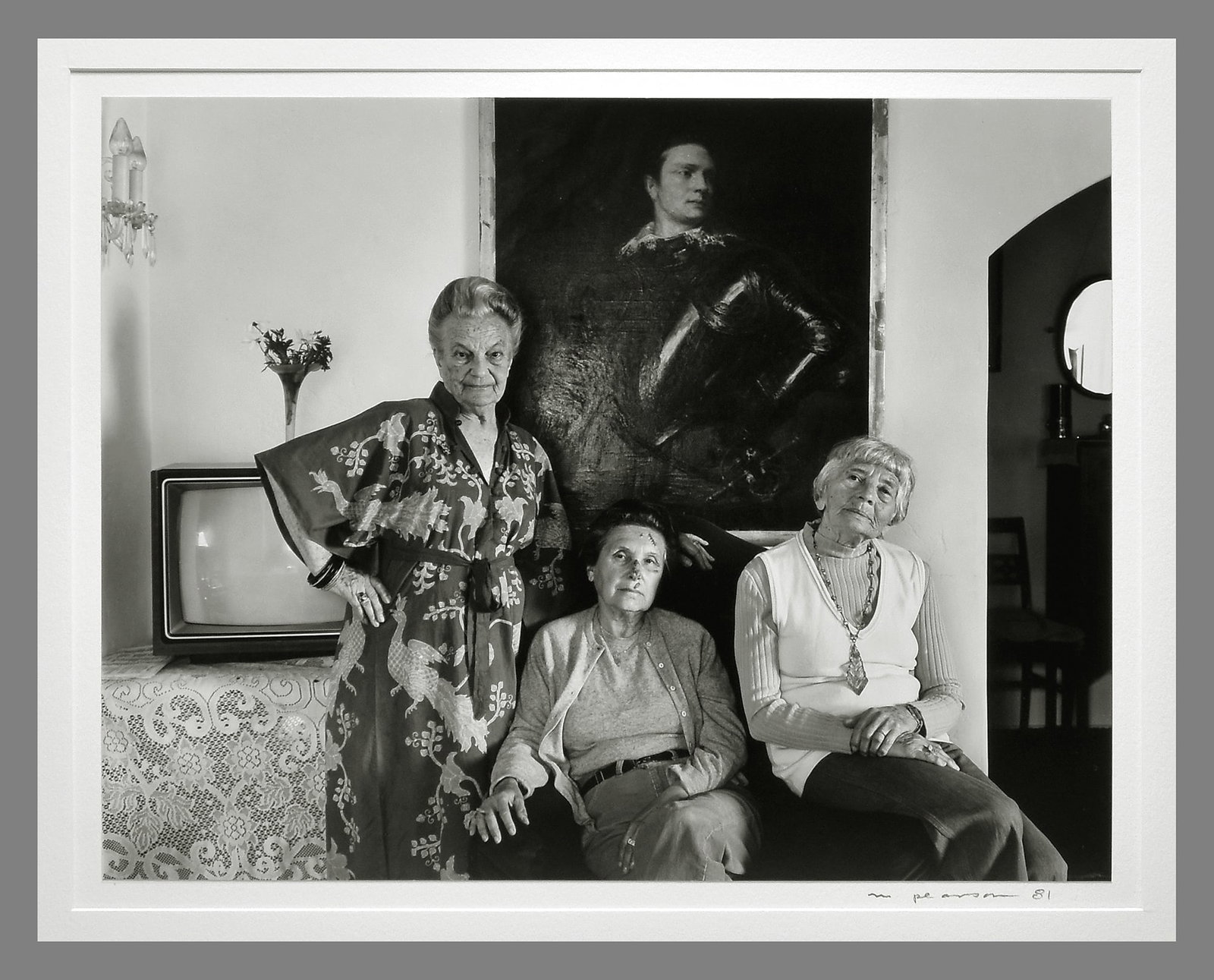 Martha Casanave (1946 - ) Signed 1981 Friends, Monterey 10"x13" Vintage Published Photograph: Estate sale...and the say sell!! Listing price is well below what I would need to pay from Casanave today Published on page #30 in Casanave's book, "Trajectories, Fifty Years of Portraits" Good luck f