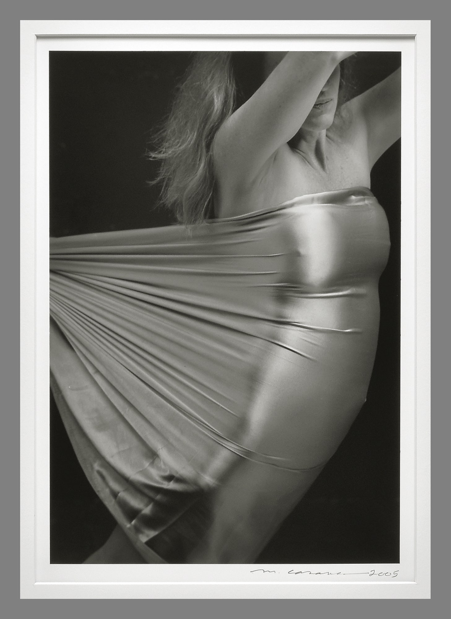 Martha Casanave (1946 - ) Signed 2004 Studio Figure Study 12.5"x8.5" Classic Photograph! (1 of 3)