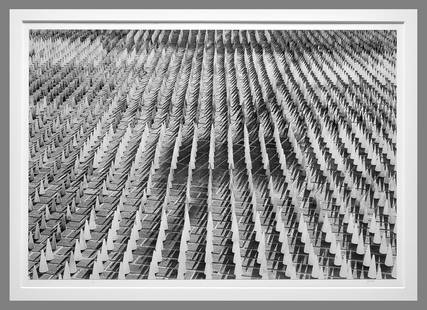 Huntington Witherill (1949 - ) Signed 1986 Amber Waves of Grain 13"x19.25" Vintage Photograph: On Witherill's website his "Vintage Silver Gelatin" photos this size are priced at $1,200.00. and up! Gelatin silver photograph - Taken and printed in 1986 Signed just under the image, with