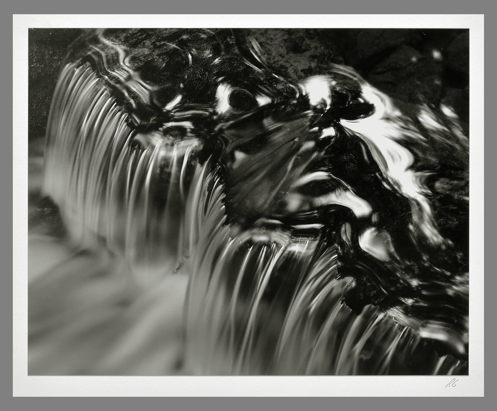 Richard Garrod (1924 - 2022) Signed 1955 Fern Springs - Yosemite Ca 7.5"x9.5" Published Photograph (1 of 3)