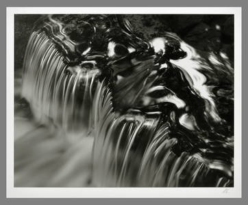 Richard Garrod (1924 - 2022) Signed 1955 Fern Springs - Yosemite Ca 7.5"x9.5" Published Photograph