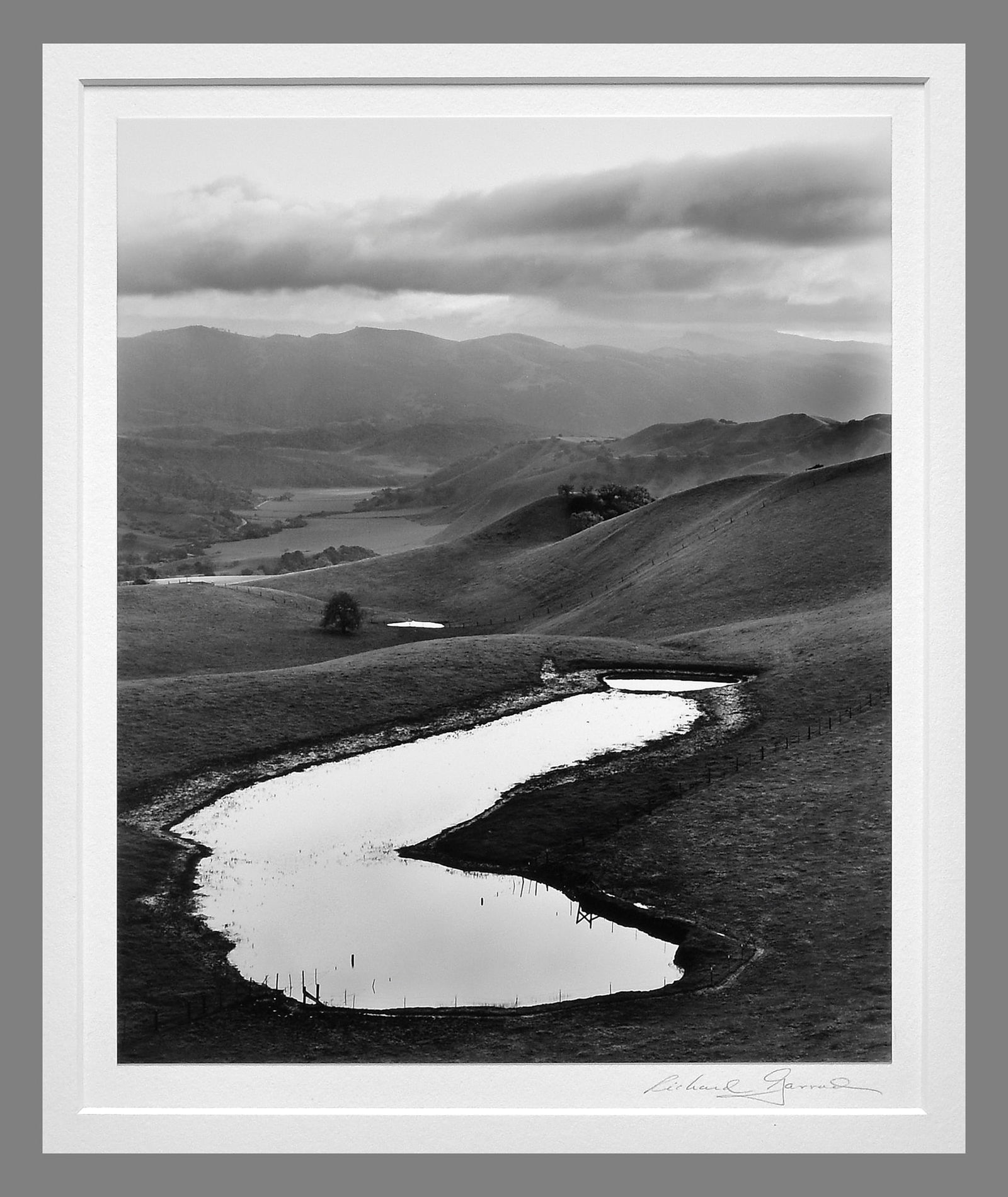 Richard Garrod (1924 - 2022) Signed 1969 San Benancio Canyon 9.5"x7.5" Photograph Print #7 (1 of 3)