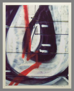 Michael Stansbury (1944 - 2024) Signed Wood Wall Abstract 16"X12.5" Photograph: If Brett Weston did color, this is an image he would have done. Stansbury’s photography captures the same timeless depth and tonal mastery that collectors admire in the greats. The more I see his