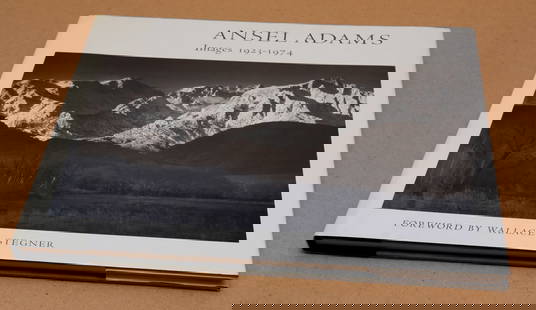 Ansel Adams Signed "Images 1923-1974" First Edition / First Printing + Slipcase - Hardcover: Rare Signed "First Printing"! A very nice copy of Images 1923-1974 by Ansel Adams (foreword by Wallace Stegner), First Edition, First Printing (Boston: New York Graphic Society, 1974). This large