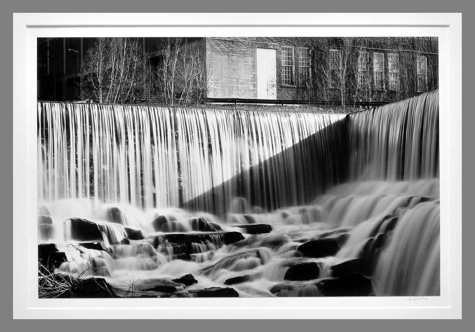 Henry Gilpin (1922 - 2011) Signed 1986 Mills Falls 13.5"x9" Photograph (1 of 2)