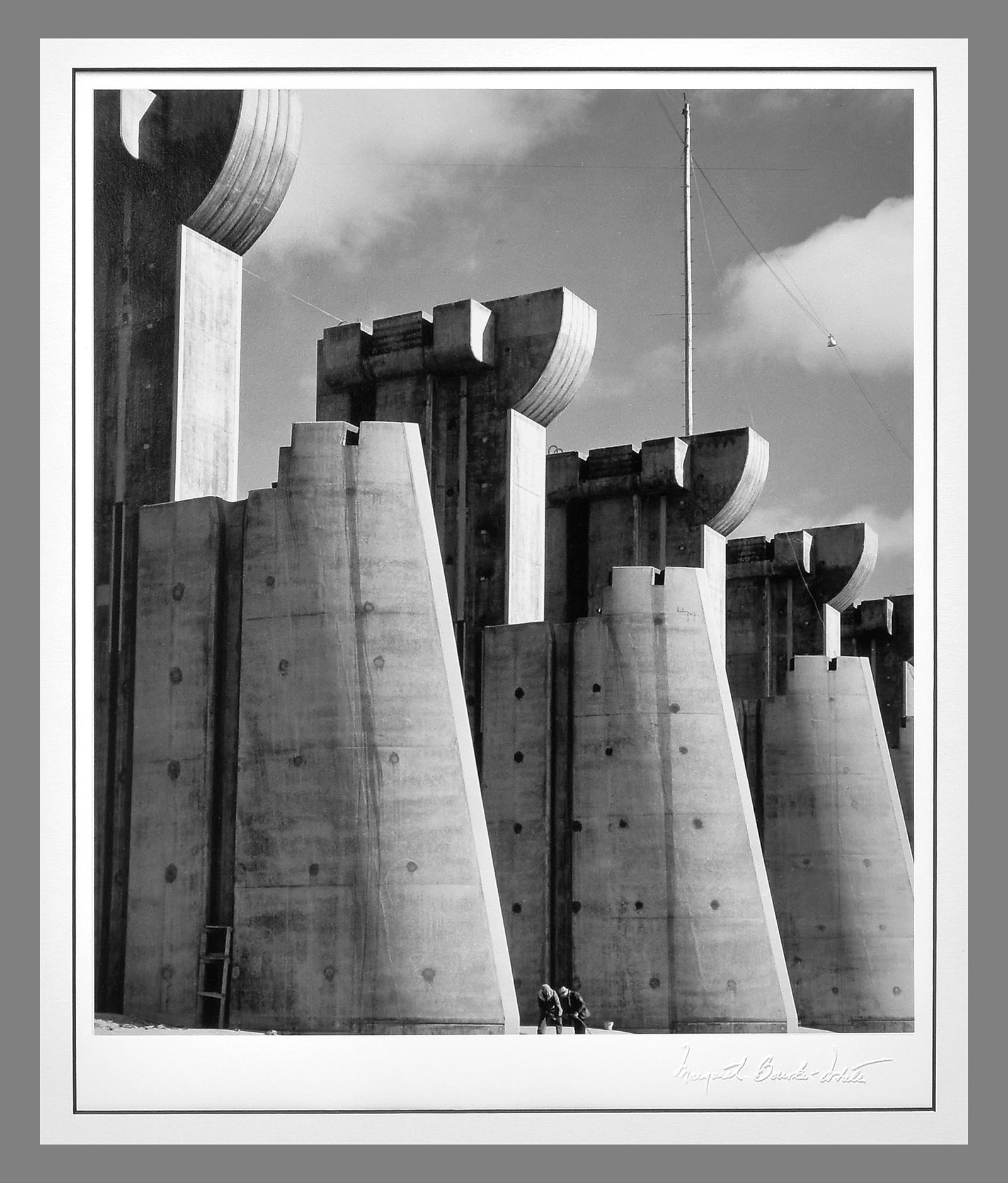 Margaret Bourke-White (1904-1971) 1936 Fort Peck Dam 10.75"x9.5" Photograph - Life Magazine Reissue (1 of 10)