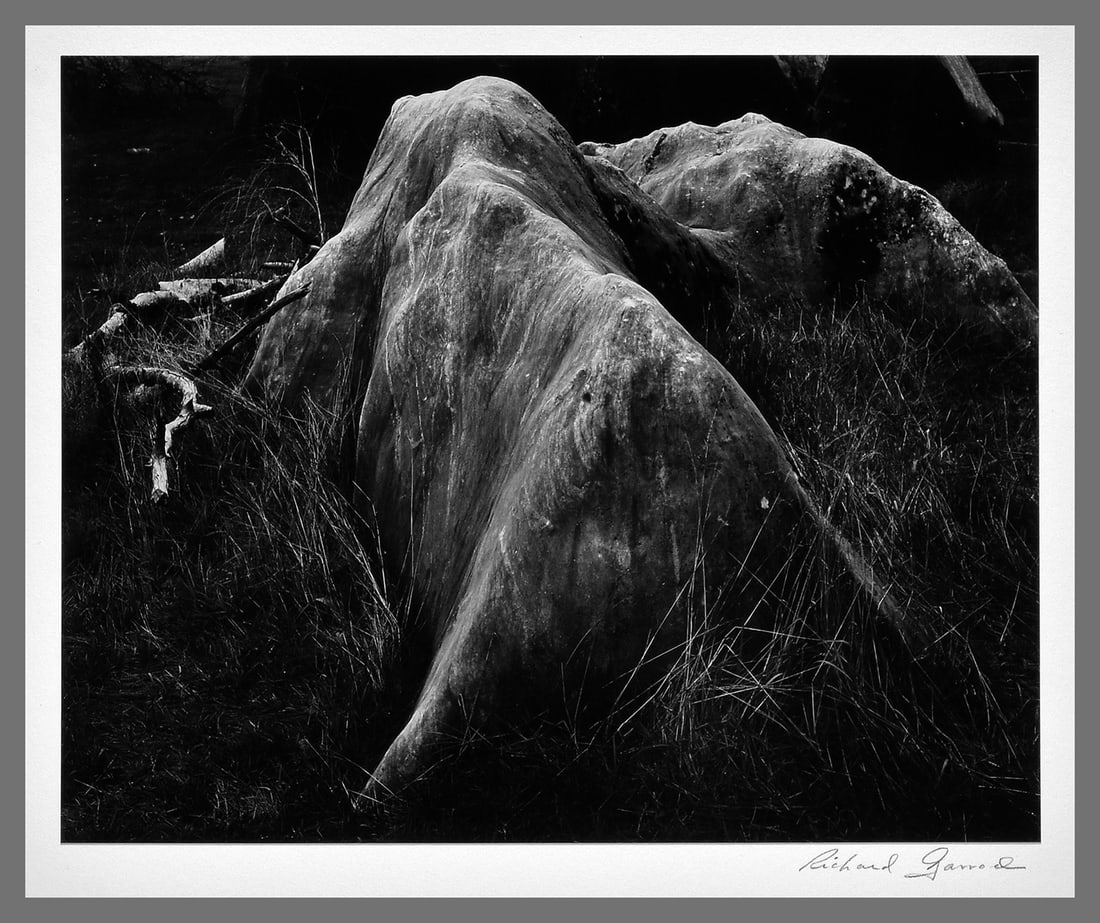 Richard Garrod (1924-2022) Signed Rocks - Volcano Ca. 7.5"x9.5" Classic Photograph (1 of 3)