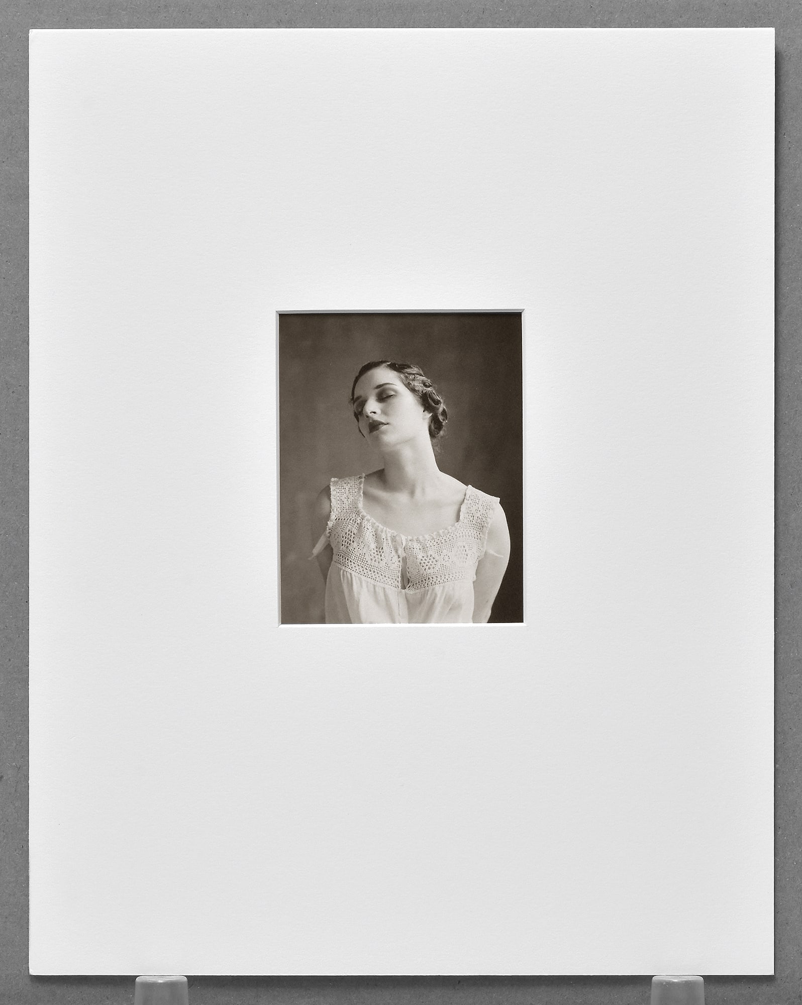 Ray Bidegain (1959 -) Signed 2018 Classic Portrait 4.5"x3.5" Platinum Photograph (1 of 3)