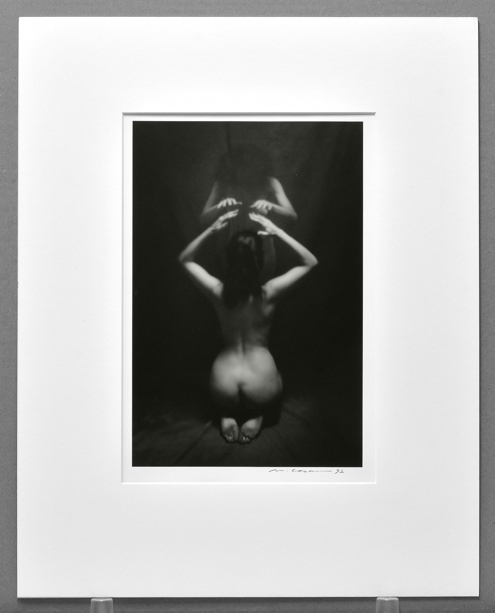 Martha Casanave (1946-) Signed 1992 Studio Pinhole Narrative11.5"x8" Photograph (1 of 3)
