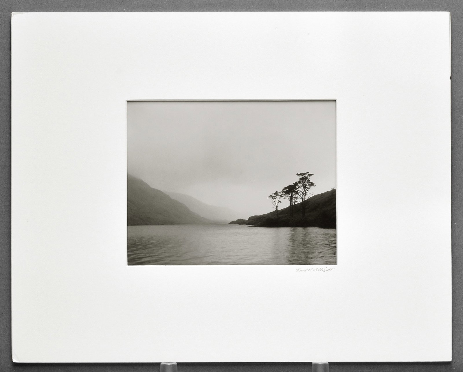 Fred R. Albright (1944 -) Signed 2003 Dhu Logue - Ireland 9.5"x7.5" Palladium Photograph (1 of 3)