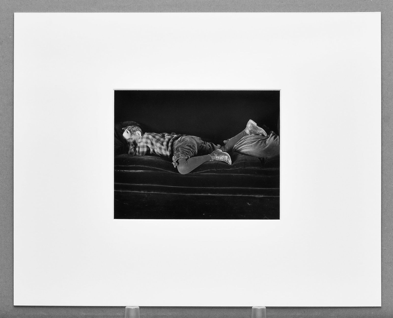 Edward Weston (1886-1958) Neil Asleep, 1925 7"x9" Photograph - Printed by Cole Weston (1 of 3)